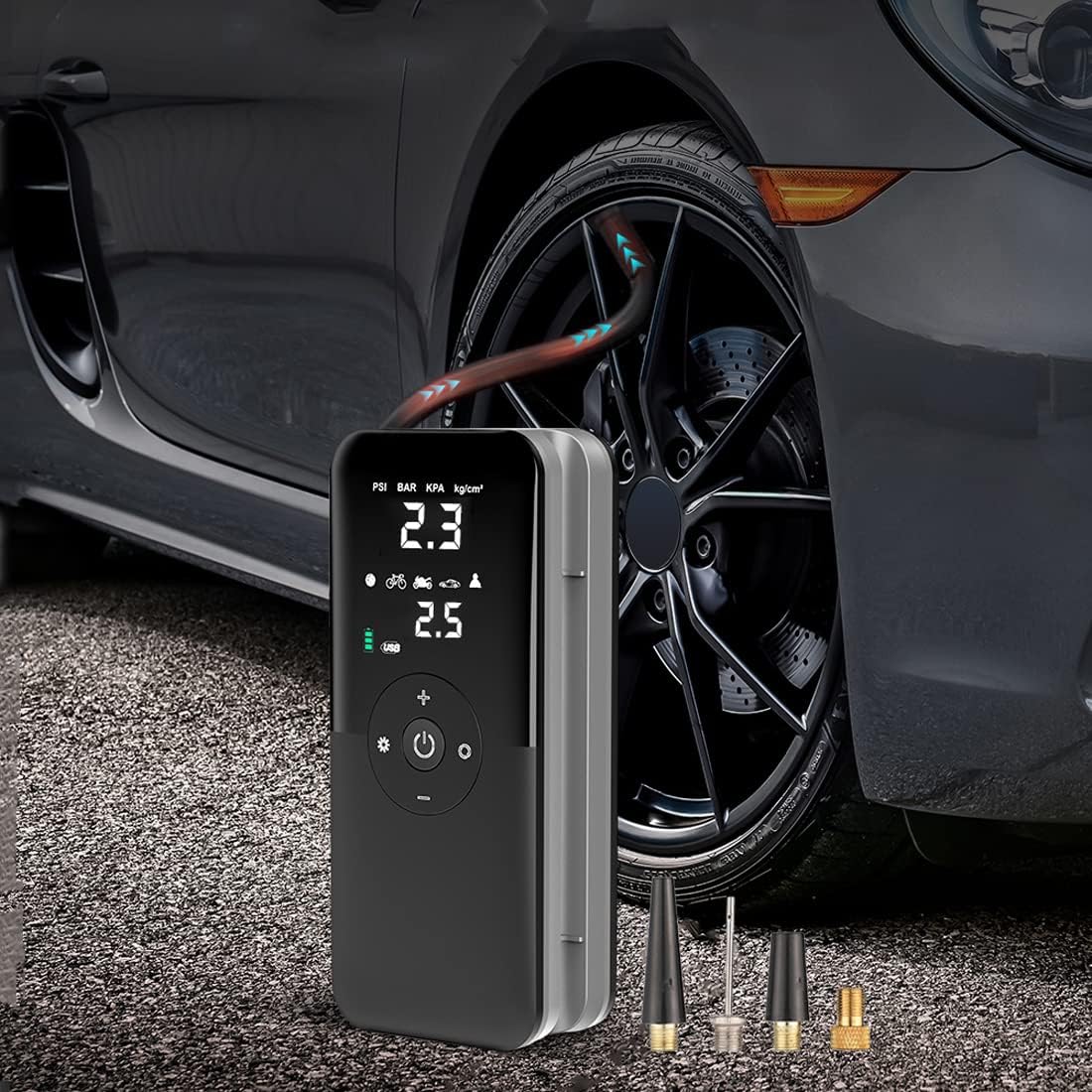 Fast Car™ Tire Inflator Portable Air Compressor - Welfre.com