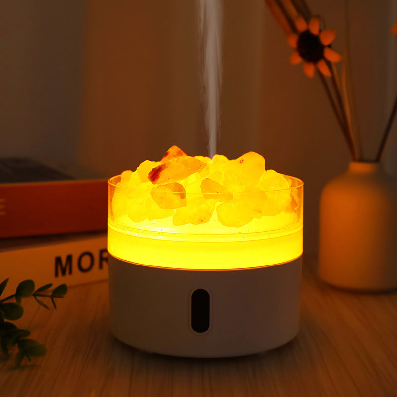 Essential Salt Stone Lamp Air Humidifier - Welfre.com