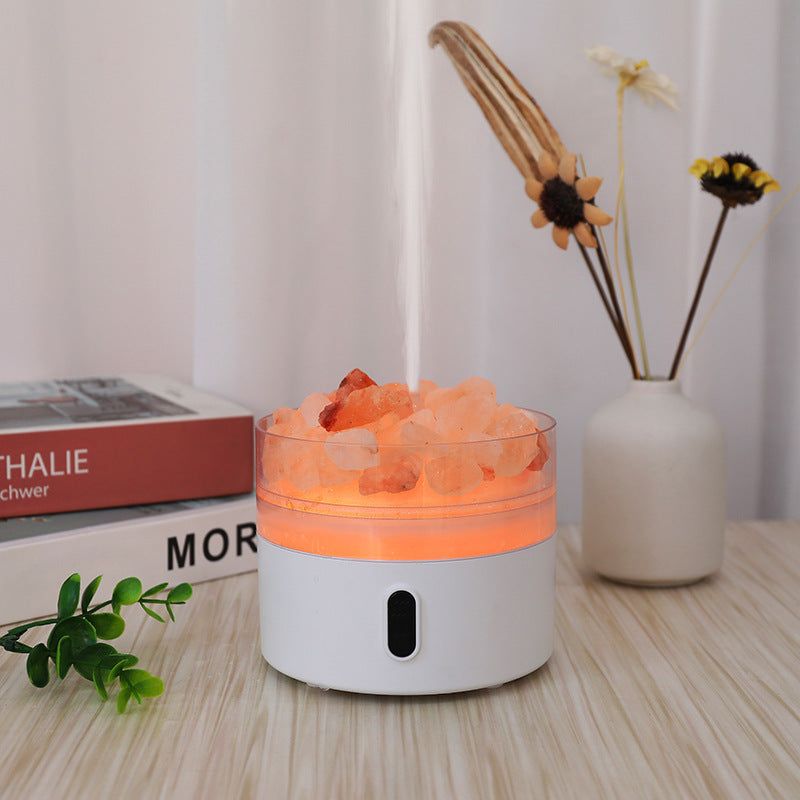 Essential Salt Stone Lamp Air Humidifier - Welfre.com