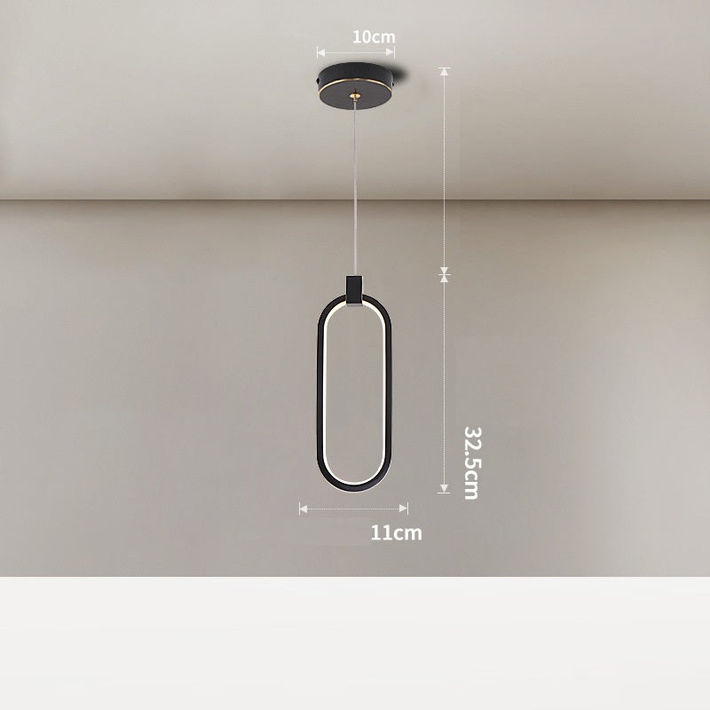 Nordic Minimalist Long Line Chandelier - Welfre.com