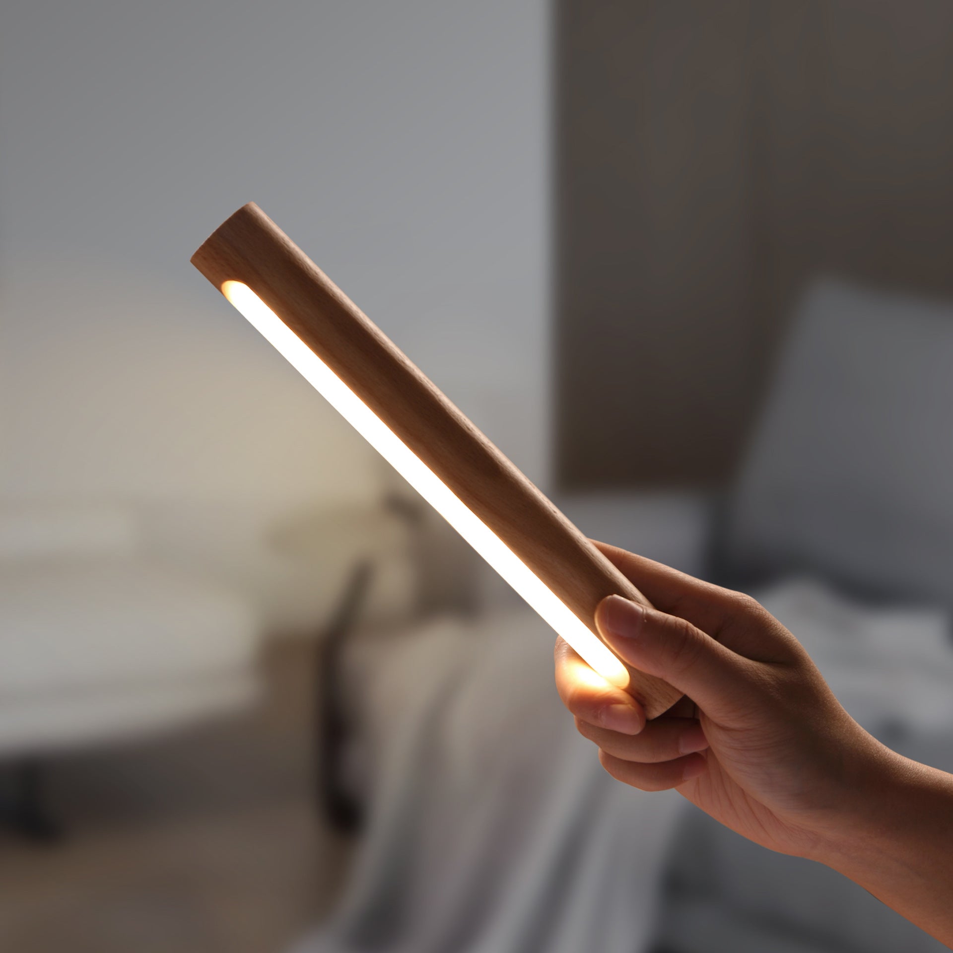 360° Rotatable Wood Indoor Wall Light - Welfre.com